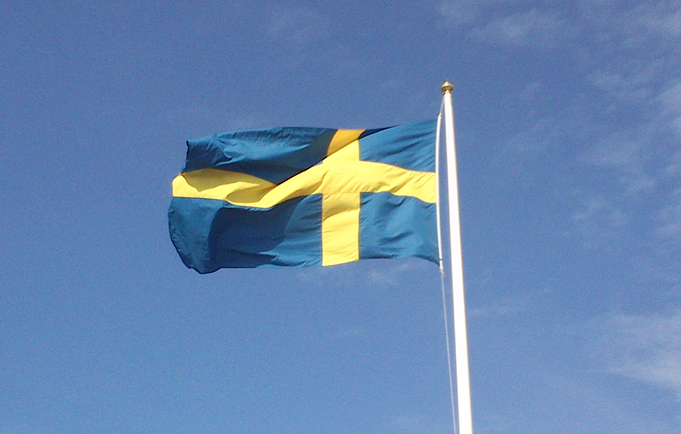Svenska flaggan Foto- CC